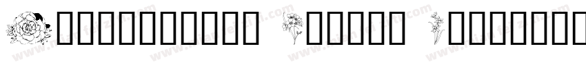 Traditional Floral Design字体转换